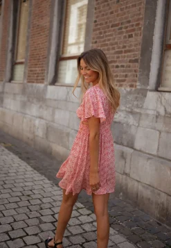 Cheap Robe Constance - rose à fleursEasy Clothes Femme Robes