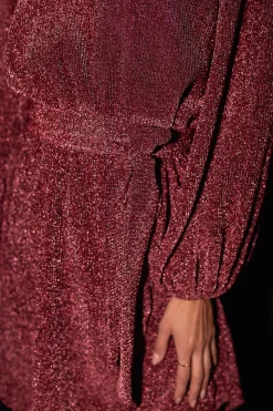 New Robe Dita CREATION - rose à paillettesEasy Clothes Femme Robes