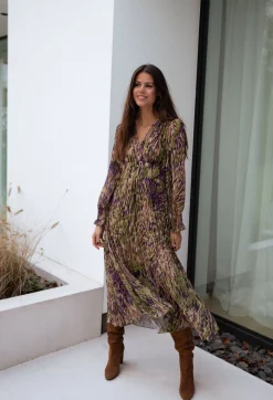 Flash Sale Robe Dola - verte à motifsEasy Clothes Femme Robes