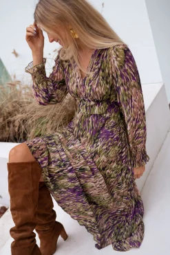 Flash Sale Robe Dola - verte à motifsEasy Clothes Femme Robes