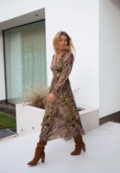 Flash Sale Robe Dola - verte à motifsEasy Clothes Femme Robes