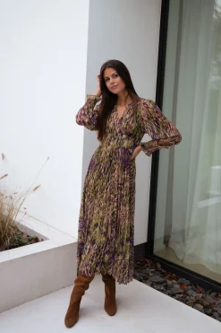 Flash Sale Robe Dola - verte à motifsEasy Clothes Femme Robes
