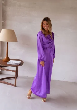 Clearance Robe Elena - mauveEasy Clothes Femme Robes