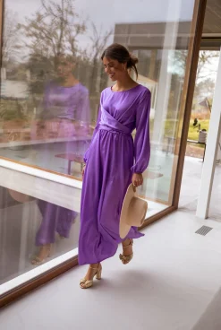 Clearance Robe Elena - mauveEasy Clothes Femme Robes