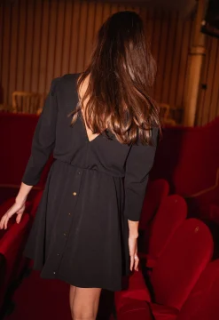 Cheap Robe Elna CREATION - noireEasy Clothes Femme Robes