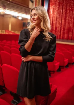 Cheap Robe Elna CREATION - noireEasy Clothes Femme Robes