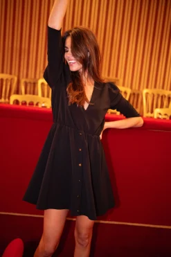 Cheap Robe Elna CREATION - noireEasy Clothes Femme Robes