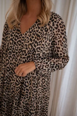 Shop Robe Enola - léopardEasy Clothes Femme Robes