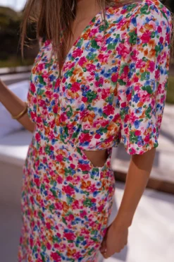 Flash Sale Robe Ermance - à fleursEasy Clothes Femme Robes