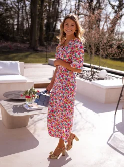 Flash Sale Robe Ermance - à fleursEasy Clothes Femme Robes