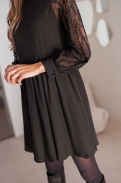 Discount Robe Kaisa - noireEasy Clothes Femme Robes