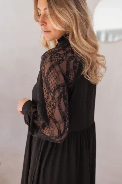 Discount Robe Kaisa - noireEasy Clothes Femme Robes