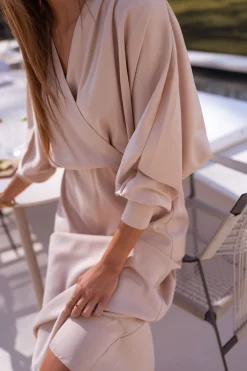 Hot Robe Keeper - beigeEasy Clothes Femme Robes