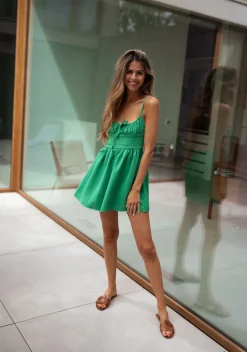 Shop Robe Lenka - verteEasy Clothes Femme Robes