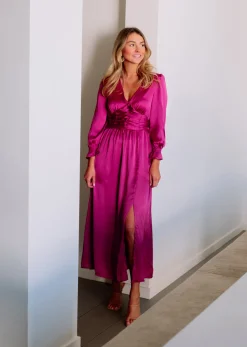 Online Robe Loma - fuchsiaEasy Clothes Femme Robes