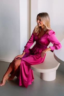Online Robe Loma - fuchsiaEasy Clothes Femme Robes