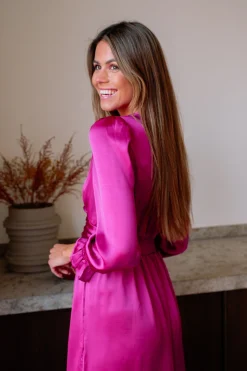 Online Robe Loma - fuchsiaEasy Clothes Femme Robes