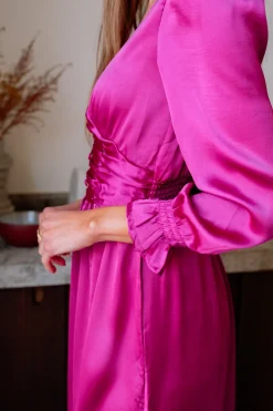 Online Robe Loma - fuchsiaEasy Clothes Femme Robes