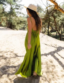 Flash Sale Robe longue Bali - verteEasy Clothes Femme Robes