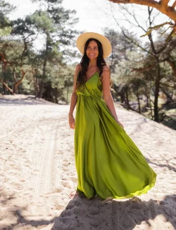 Flash Sale Robe longue Bali - verteEasy Clothes Femme Robes