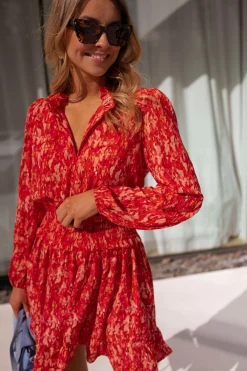 Sale Robe Milly - rougeEasy Clothes Femme Robes