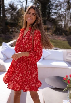 Sale Robe Milly - rougeEasy Clothes Femme Robes