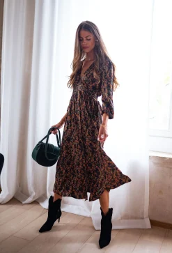 Best Sale Robe Norah - à fleursEasy Clothes Femme Robes