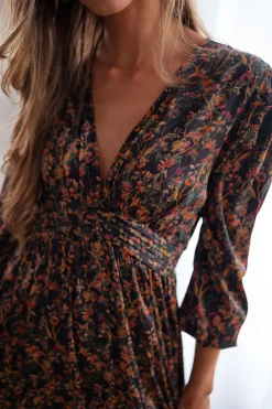 Best Sale Robe Norah - à fleursEasy Clothes Femme Robes