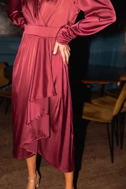 New Robe Norea - bordeauxEasy Clothes Femme Robes