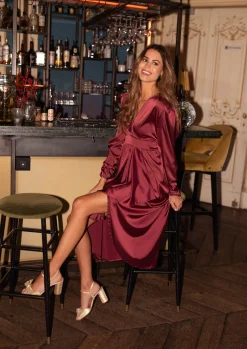 New Robe Norea - bordeauxEasy Clothes Femme Robes