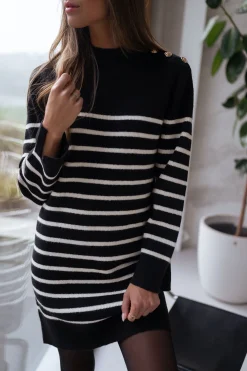 Online Robe pull Manon - à lignesEasy Clothes Femme Robes