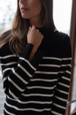 Online Robe pull Manon - à lignesEasy Clothes Femme Robes