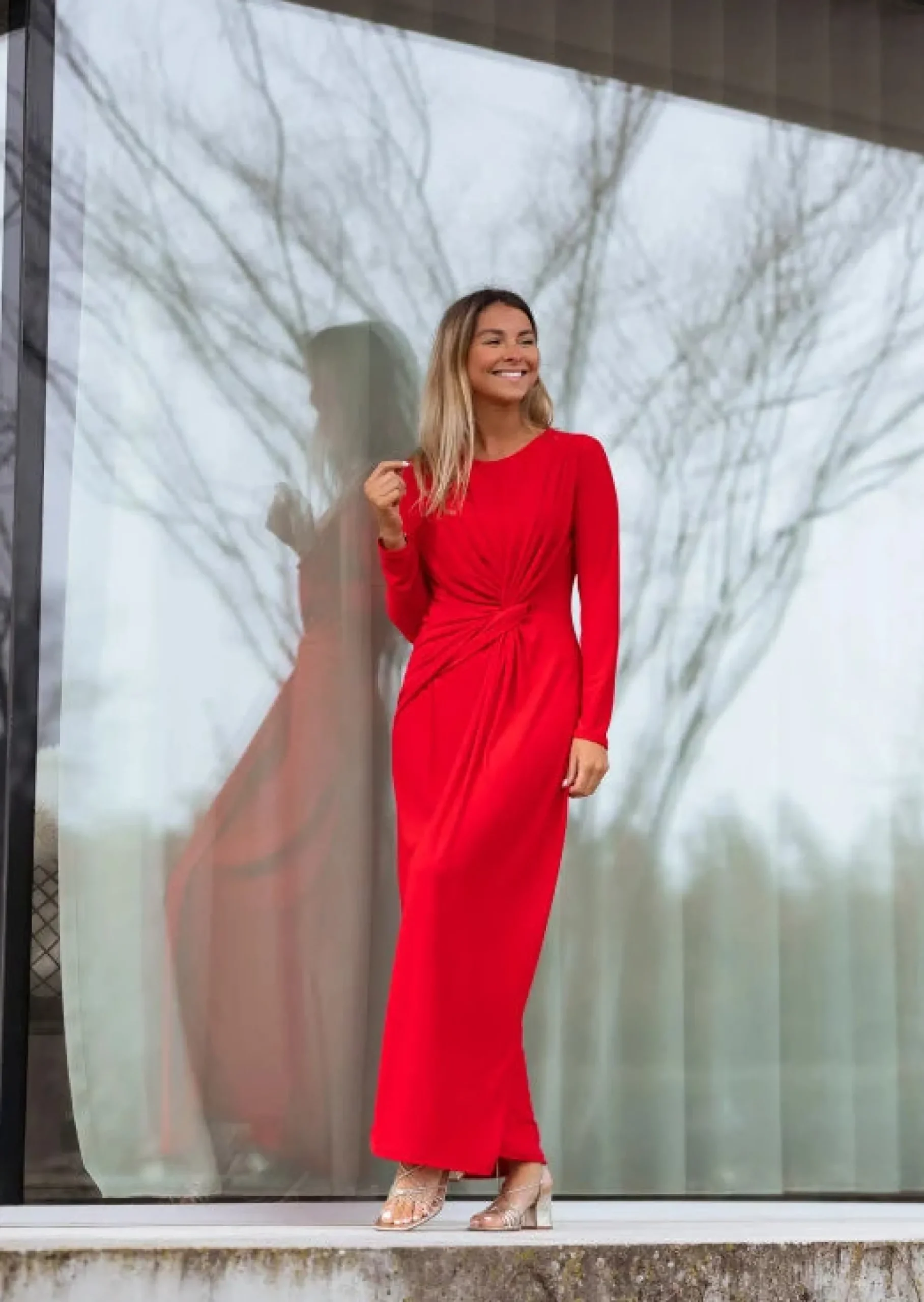 Sale Robe Tary rouge | Robe de soirée | Prêt-à-porter en ligne | Easy Clothes Femme Robes