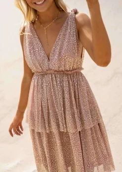 Cheap Robe Timéo - Rose Brillante - Décolleté Profond - Création Easy Clothes Femme Robes