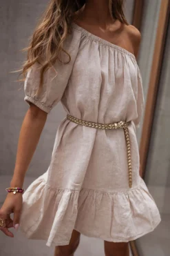 Cheap Robe Zora - beigeEasy Clothes Femme Robes