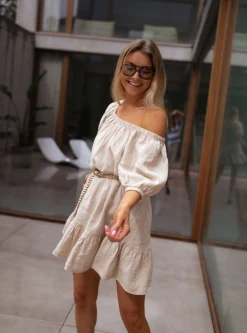 Cheap Robe Zora - beigeEasy Clothes Femme Robes