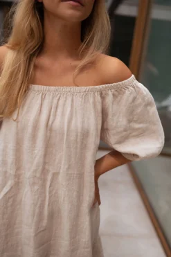 Cheap Robe Zora - beigeEasy Clothes Femme Robes