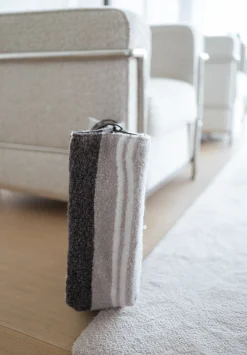 Cheap Sac Leah - gris à lignesEasy Clothes Sacs & Pochettes