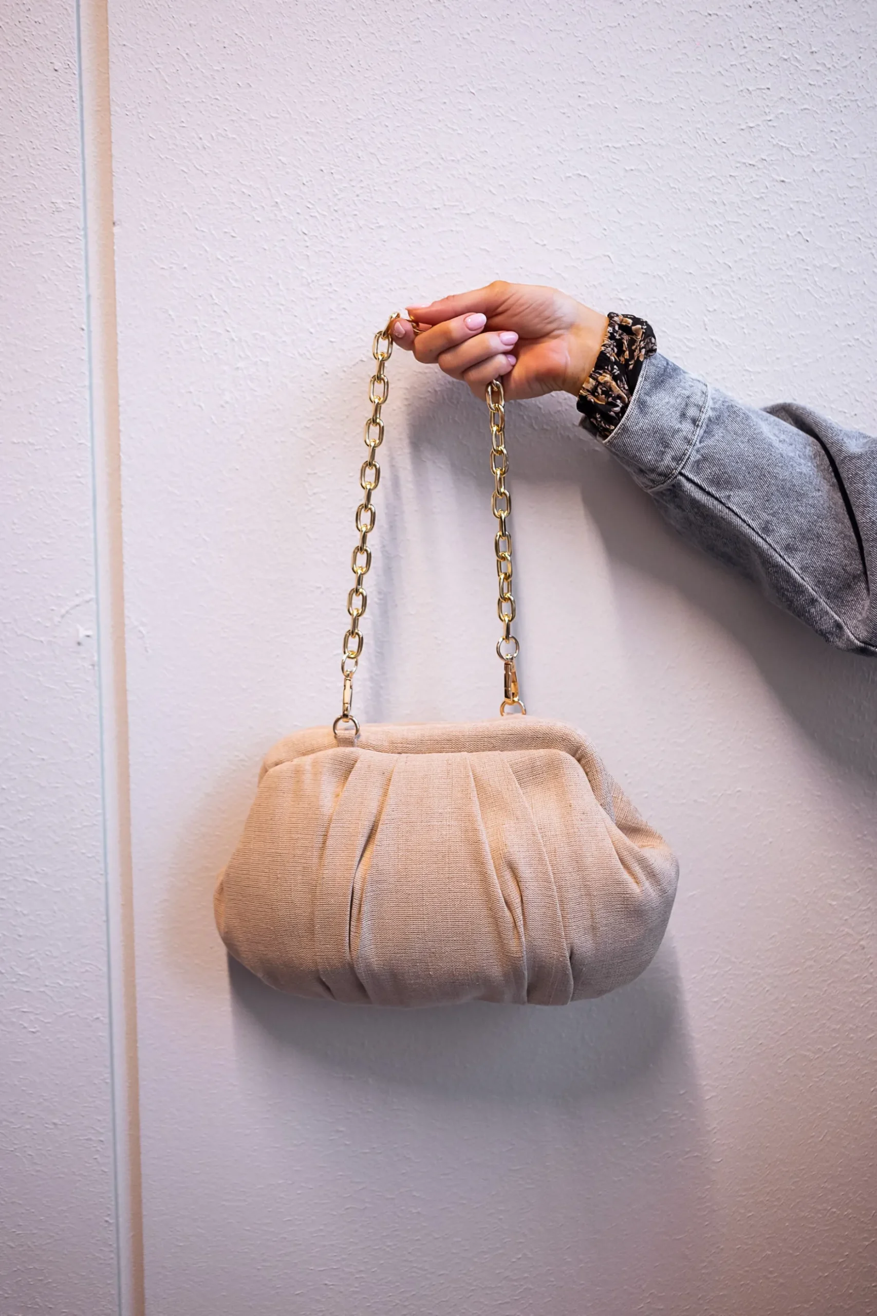 Store Sac Nika - Beige - En linEasy Clothes Sacs & Pochettes