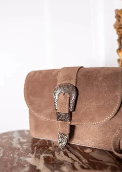 Discount Sac Taupe - Tiega - Made in ItalyEasy Clothes Sacs & Pochettes