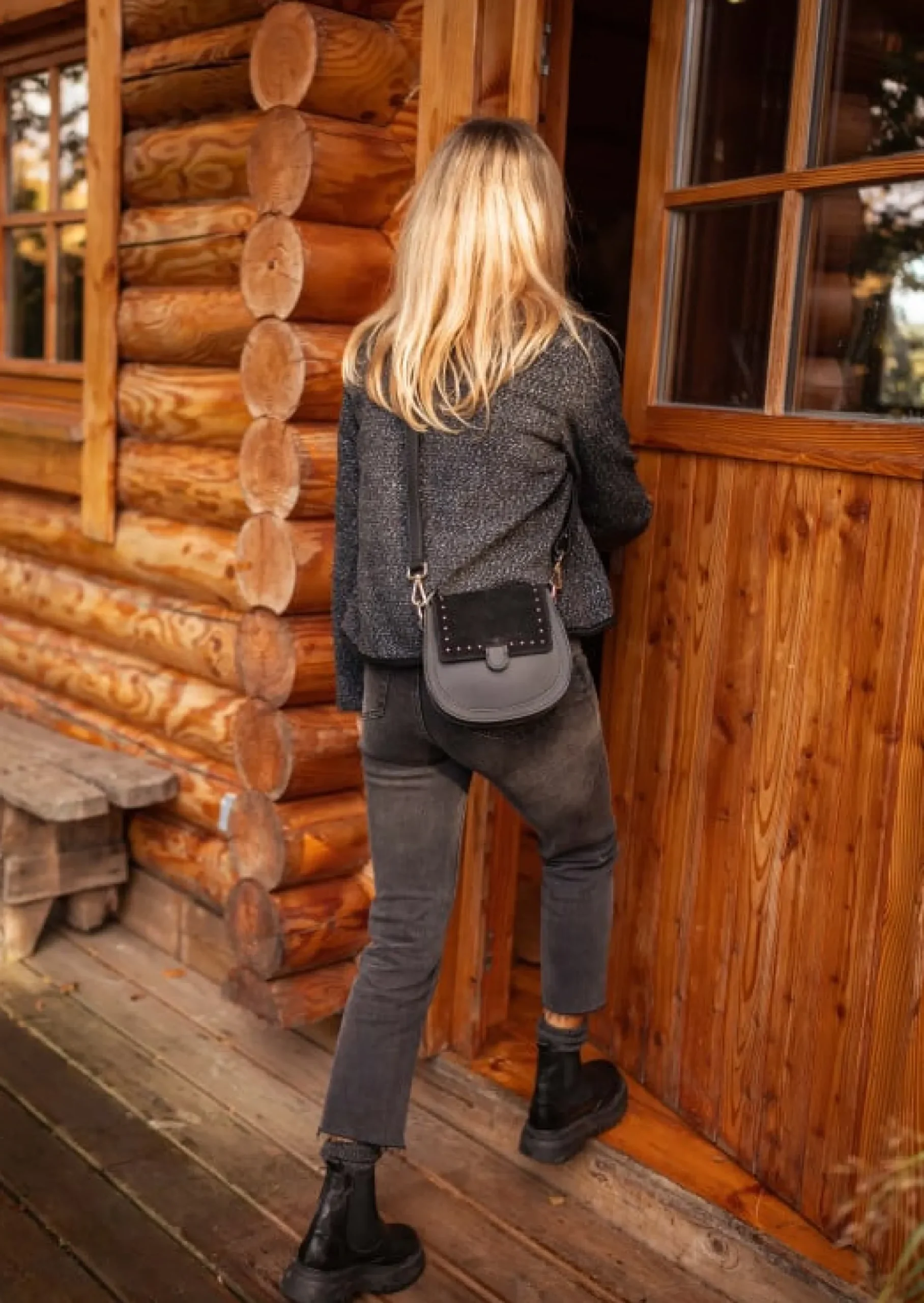 Best Sac Willow - Noir - Cuir & DaimEasy Clothes Sacs & Pochettes