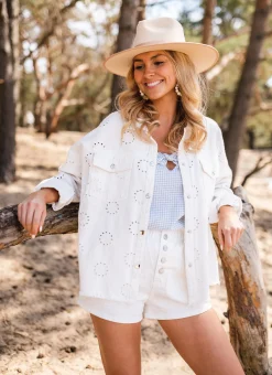 Hot Short Coline - écruEasy Clothes Femme Jupes & Shorts