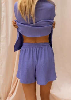 New Short Harold Mauve - Fluide - Vêtements FemmeEasy Clothes Femme Jupes & Shorts