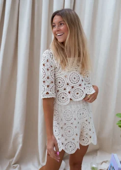 Cheap Short Marou - écru en crochetEasy Clothes Femme Jupes & Shorts