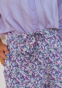 Outlet Short Tamy à fleurs | Short trapèze fleuri | Prêt-à-porter en ligne | Easy Clothes Femme Jupes & Shorts