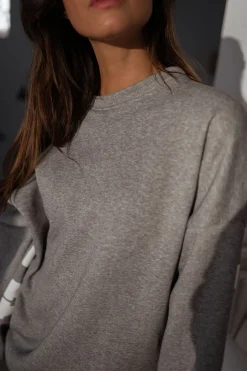 Flash Sale Sweat California - grisEasy Clothes Femme Pulls & Gilets