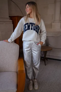 Cheap Sweat Cameron - grisEasy Clothes Femme Pulls & Gilets