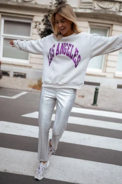 Discount Sweat Gabie - grisEasy Clothes Femme Pulls & Gilets