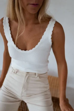 Online Top Bella - blancEasy Clothes Femme Tops & T-shirts