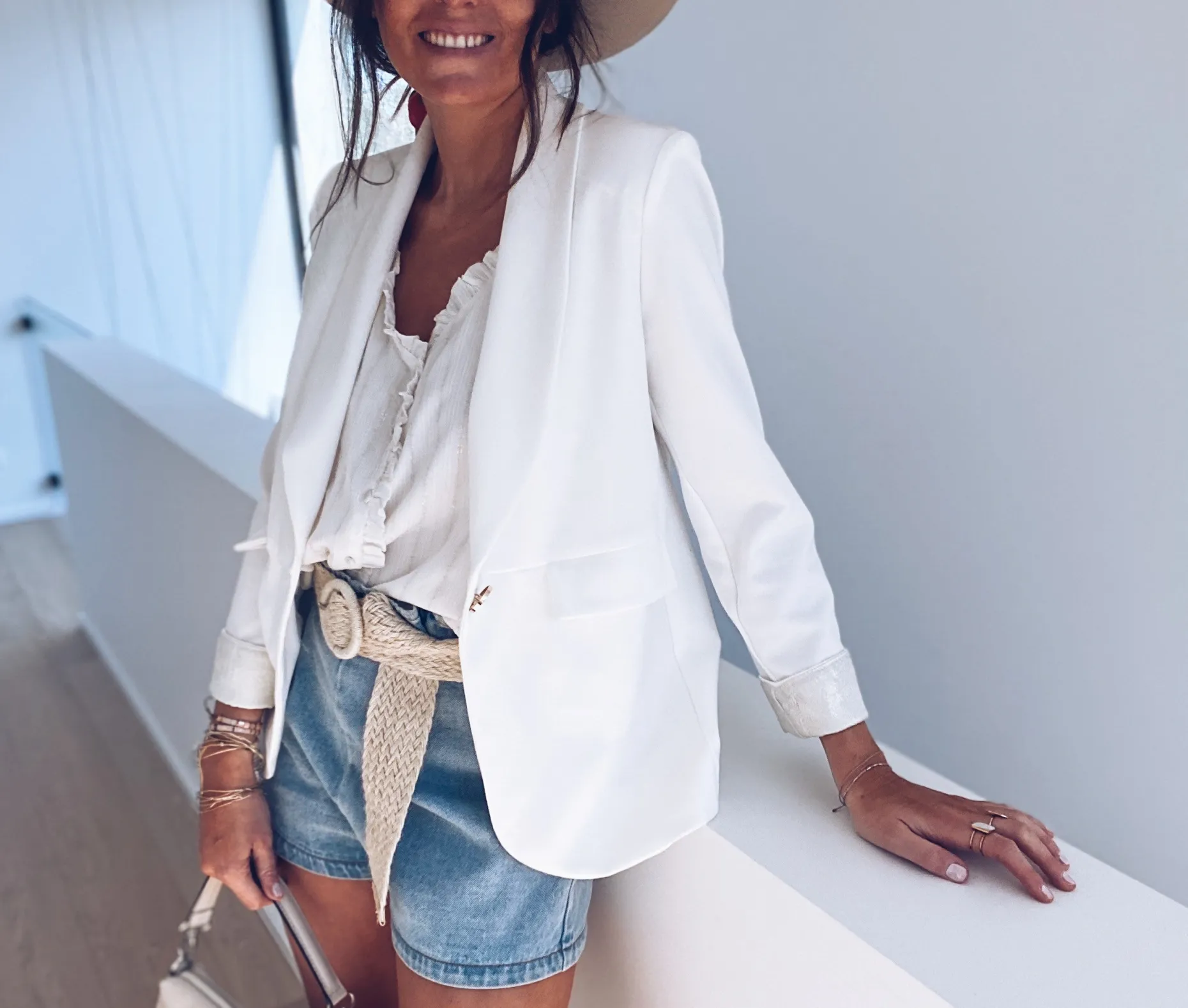 Online Top Elina - blancEasy Clothes Femme Tops & T-shirts